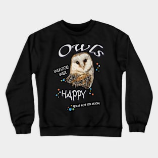 Owl Crewneck Sweatshirt